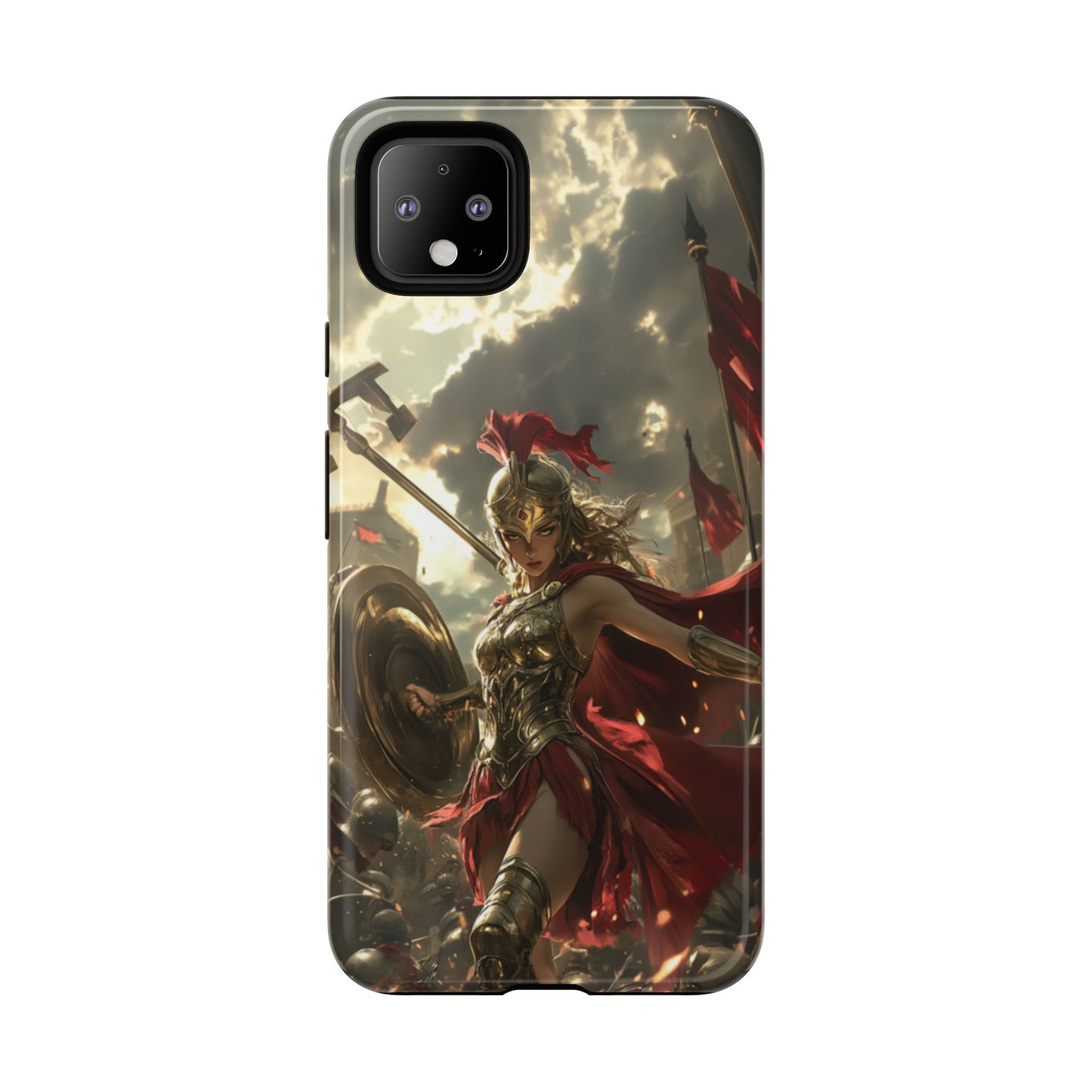 Athena Crimson Vanguard – Tough Google Pixel Case