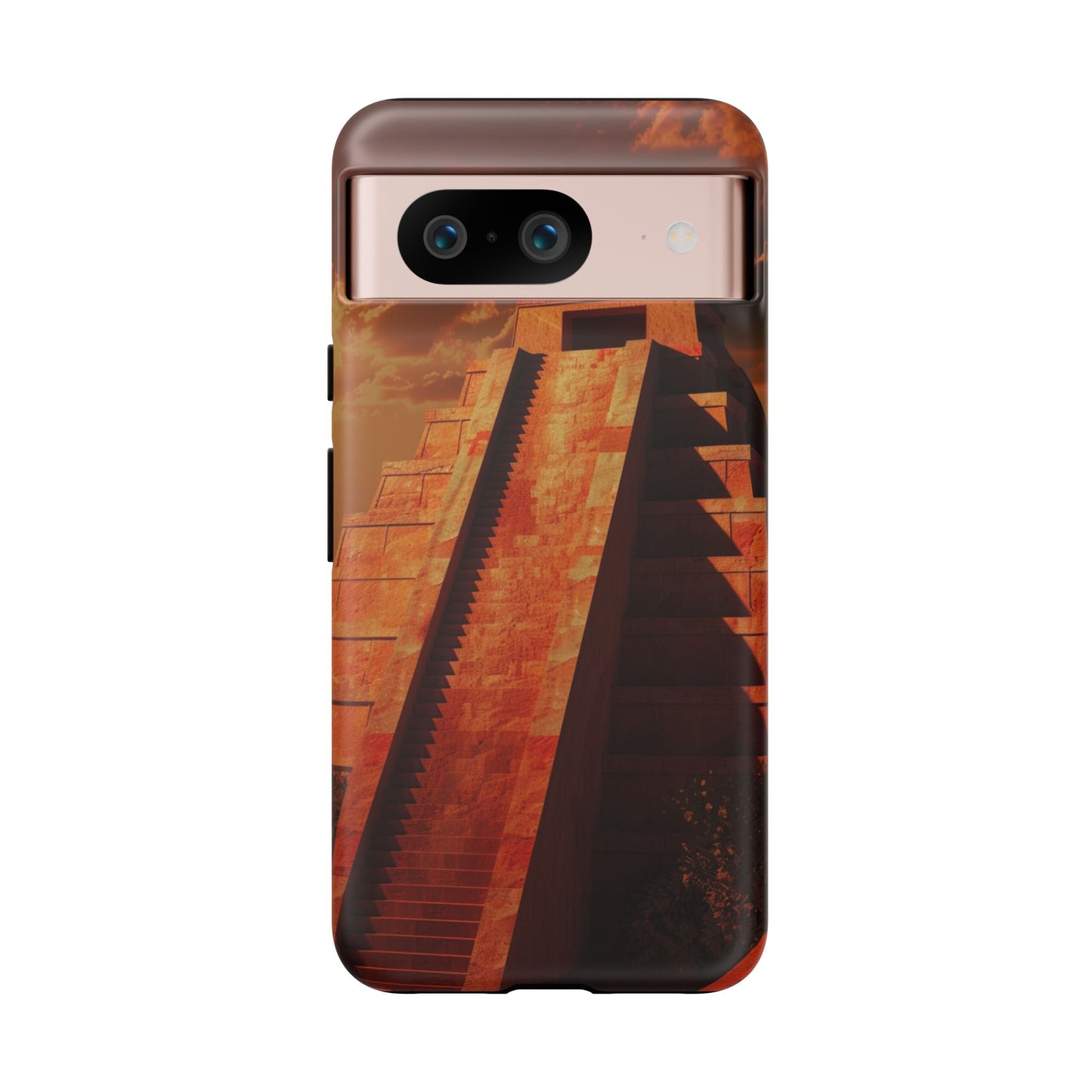 Mayan Pyramid Twilight Phone Case – iPhone, Google Pixel, Samsung Galaxy