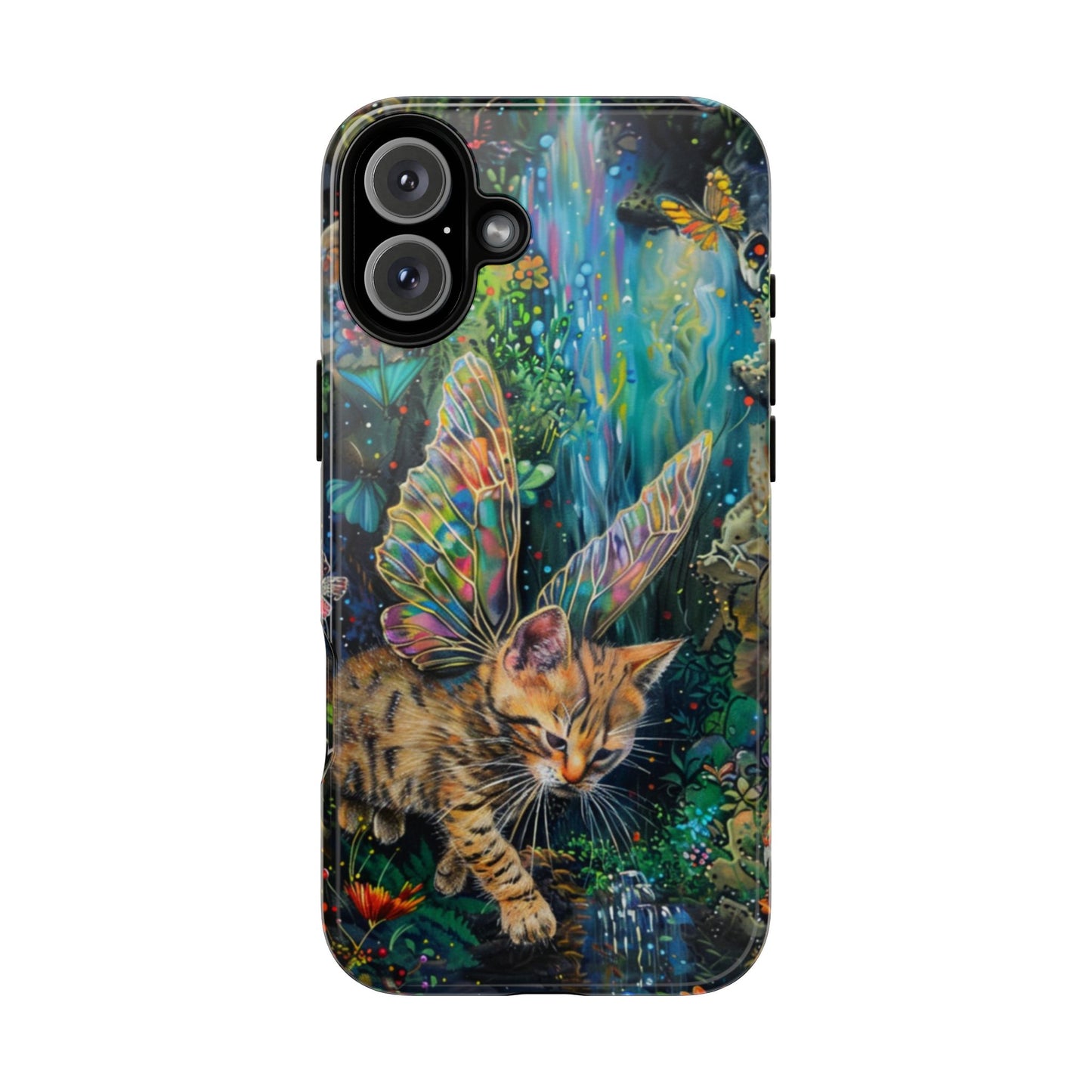 Fairy Garden Cat Phone Case – iPhone, Google Pixel, Samsung Galaxy