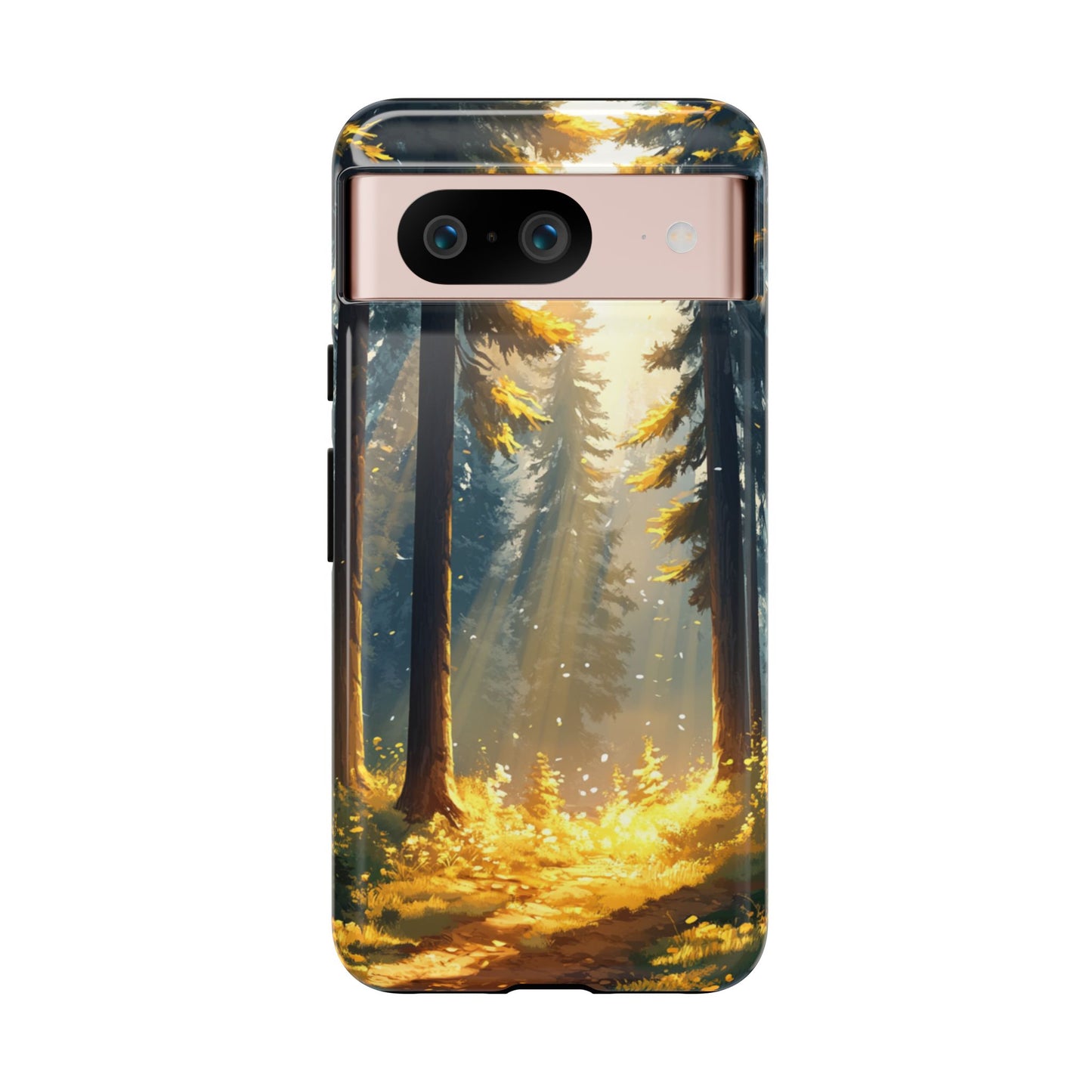 Golden Forest Path – Tough Google Pixel Case
