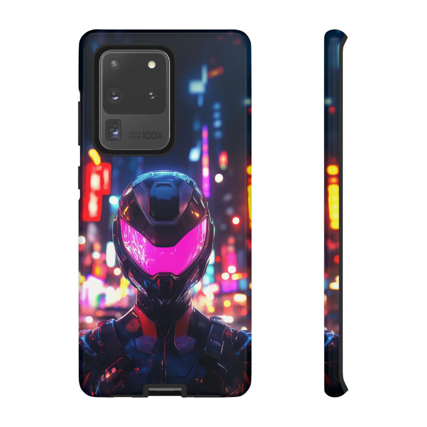 Neon Guardian Warrior – Tough Samsung Galaxy Case