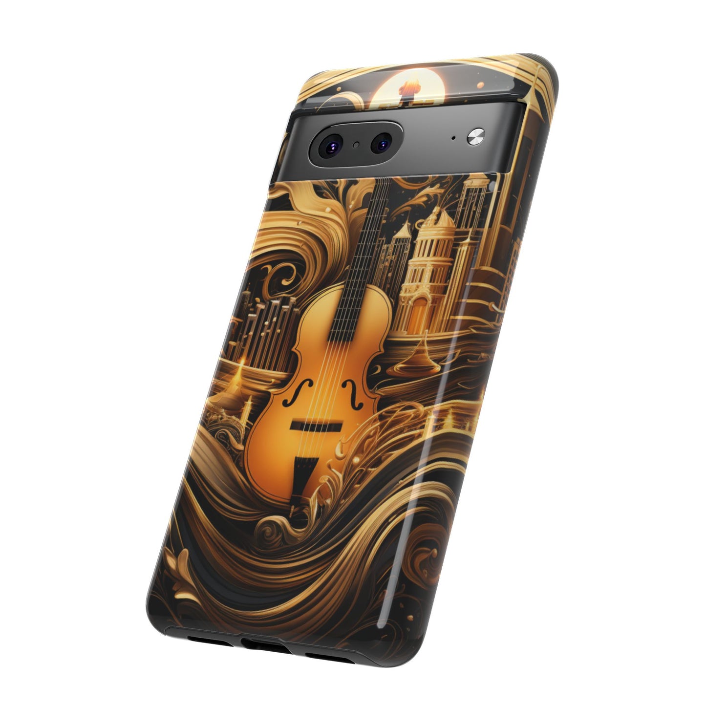 Golden Symphony Phone Case – iPhone, Samsung, Google Pixel