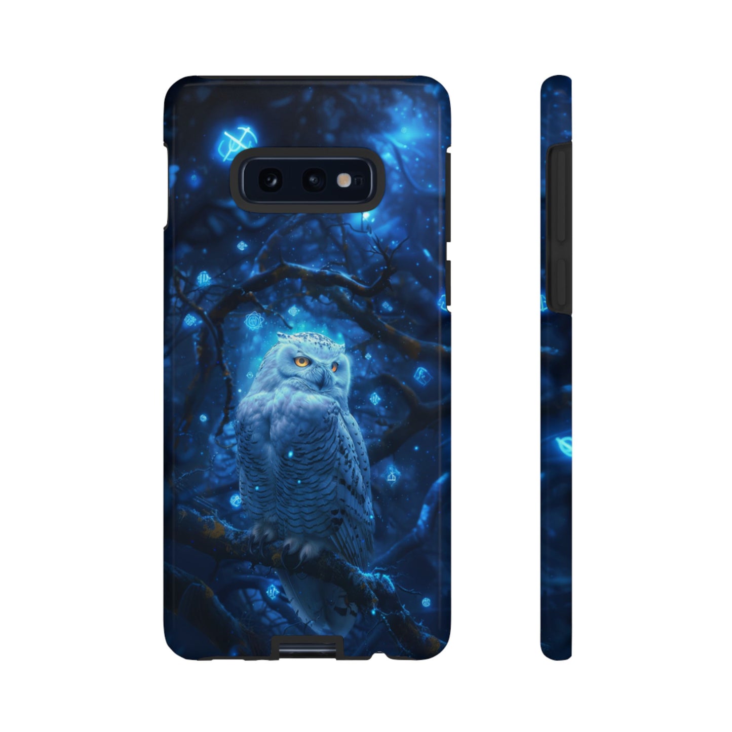 Luminous Rune Owl – Tough Samsung Galaxy Case