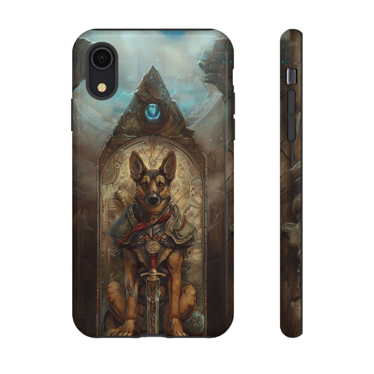 Temple Sentinel Dog – Tough iPhone Case