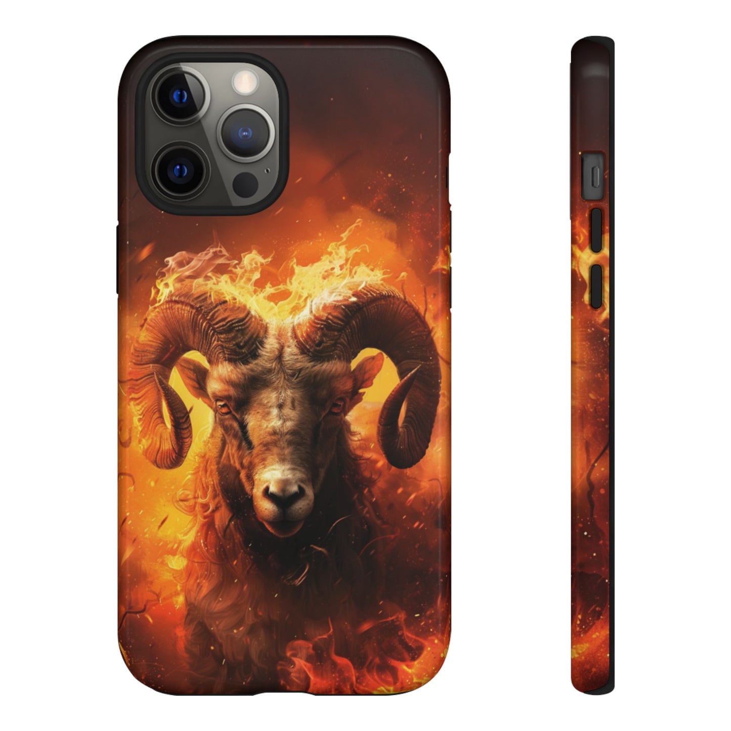 Aries Fire Ram - Tough iPhone Case