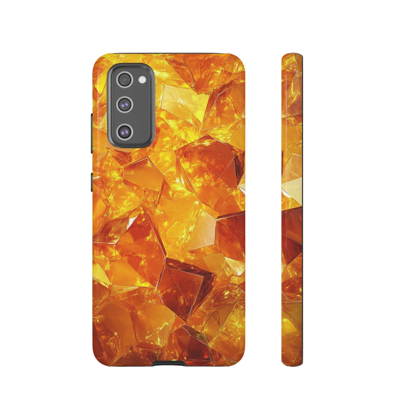 Amber Crystal Shards – Tough Samsung Galaxy Case