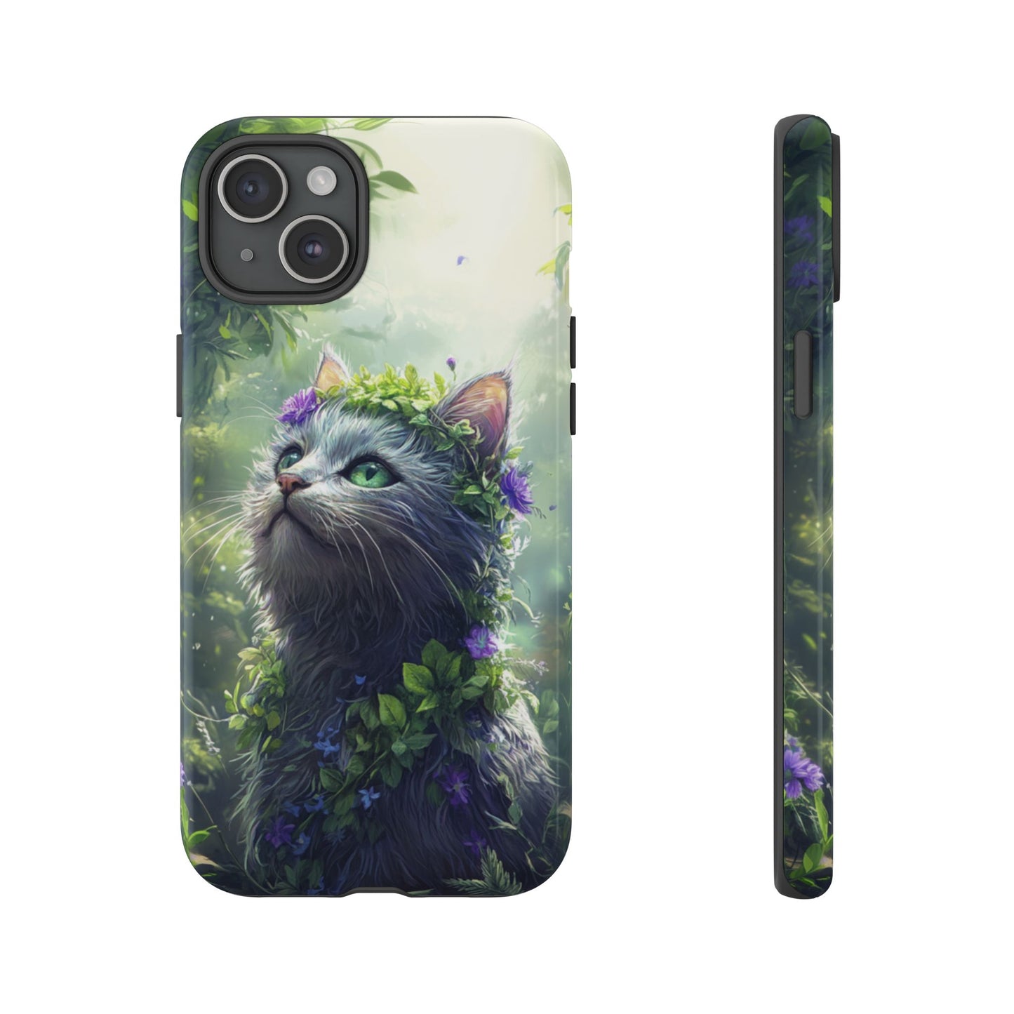 Forest Spirit Cat - Tough iPhone Case