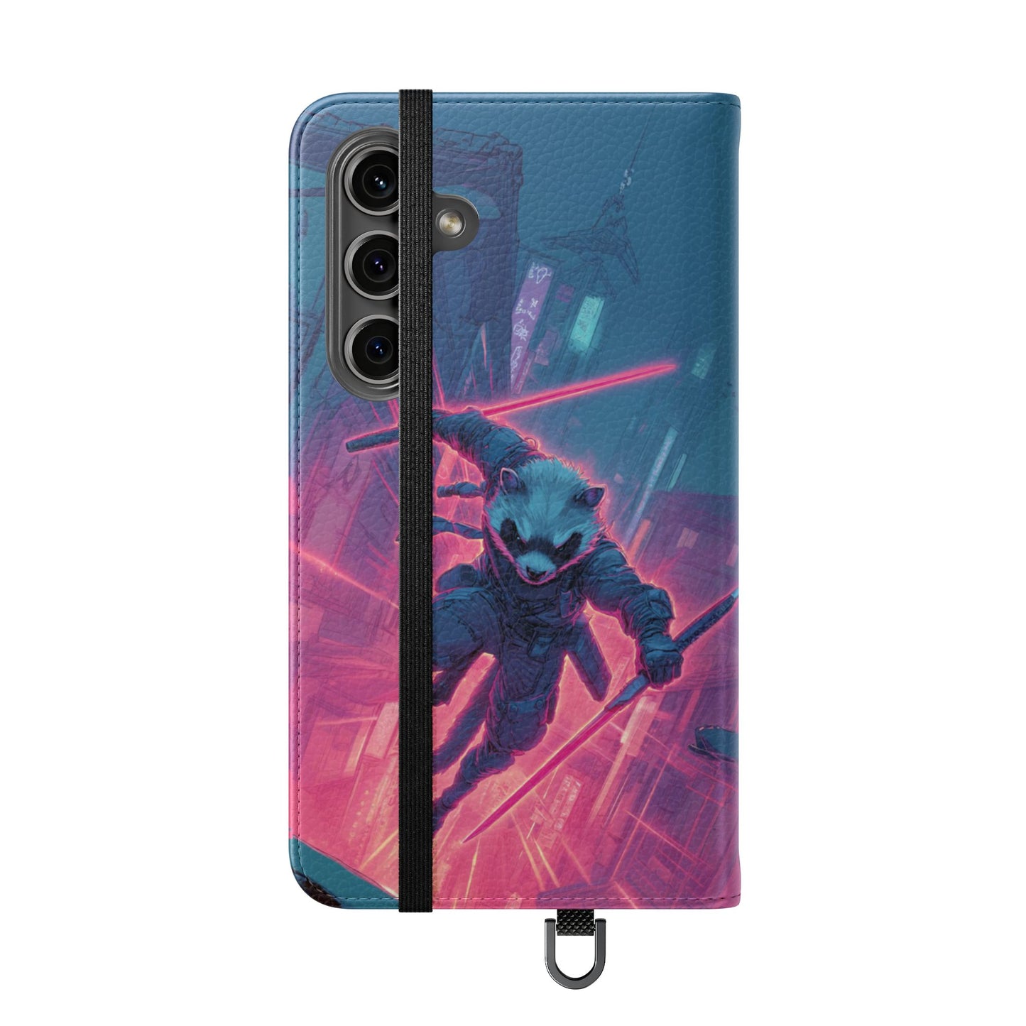 Cyberpunk Ferret - Wallet Flip Case