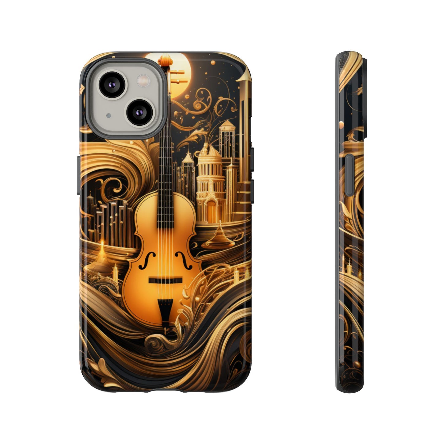 Golden Symphony Phone Case – iPhone, Samsung, Google Pixel
