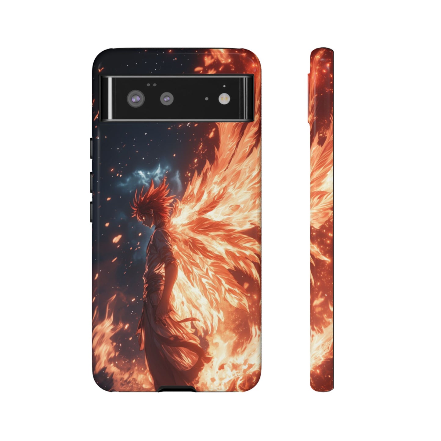 Flaming Guardian Phone Case – iPhone, Samsung, Google Pixel