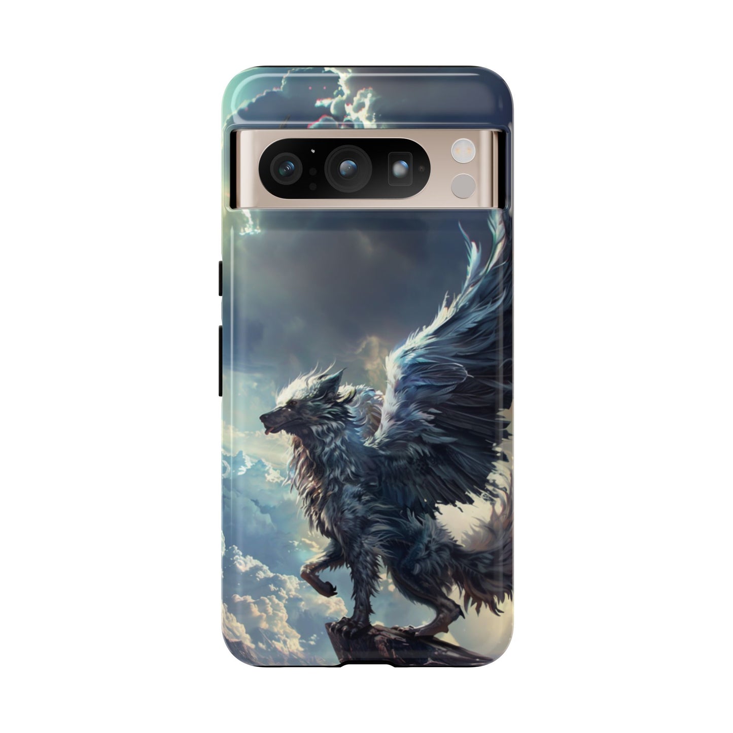 Winged Wolf Protector - iPhone, Google Pixel, Samsung Galaxy