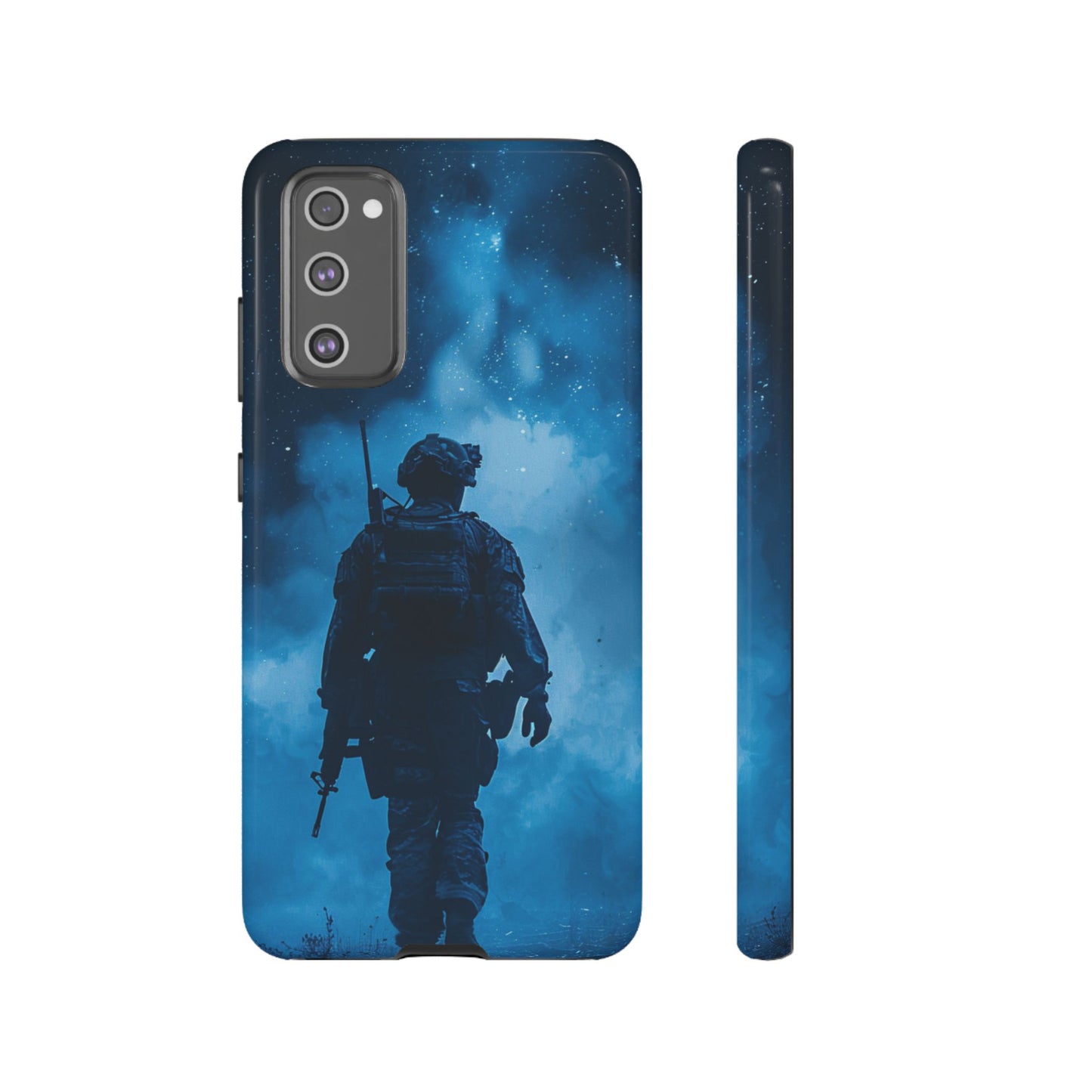 Midnight Sentinel Soldier – Tough Samsung Galaxy Case