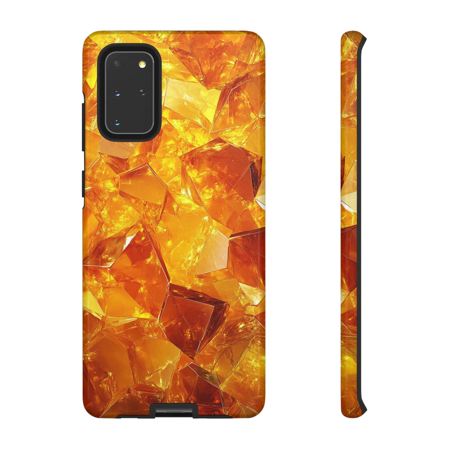 Amber Crystal Shards – Tough Samsung Galaxy Case