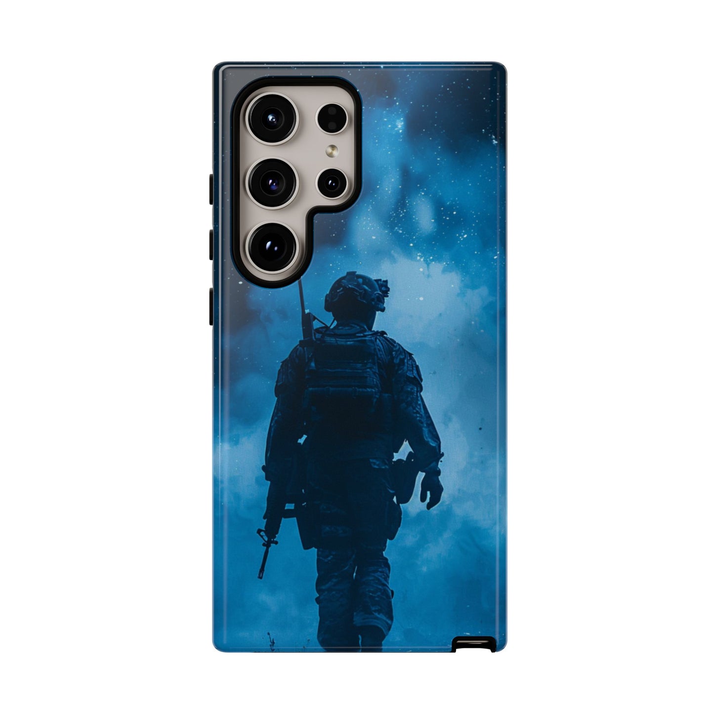 Midnight Sentinel Soldier – Tough Samsung Galaxy Case