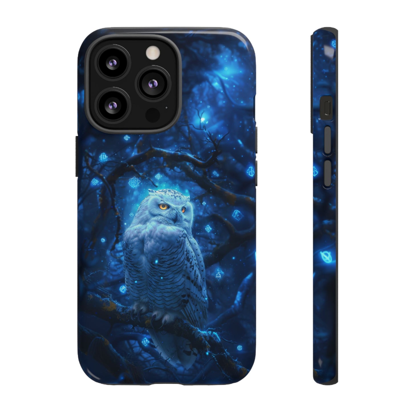 Luminous Rune Owl – Tough iPhone Case