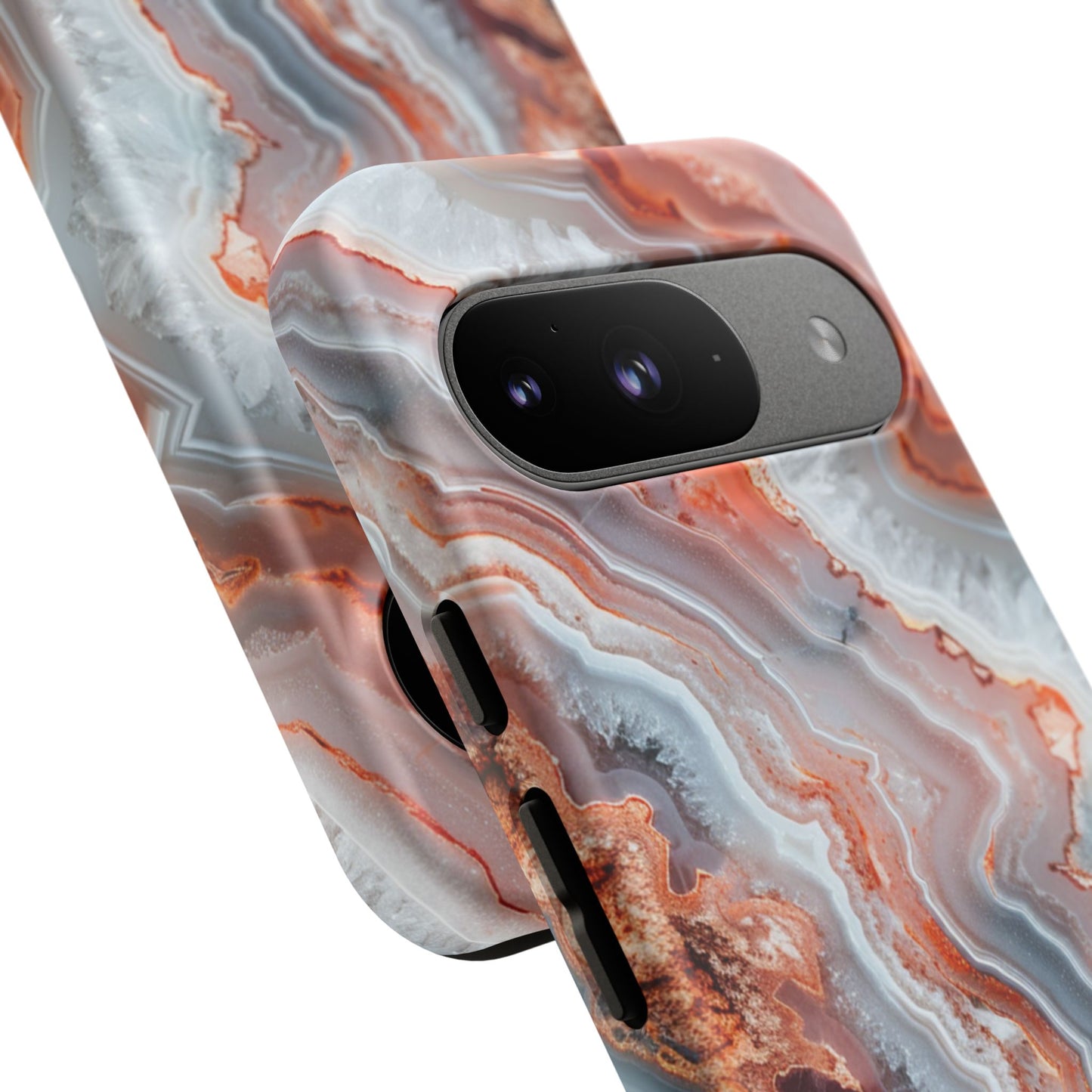 Rose Agate Currents – Tough Google Pixel Case