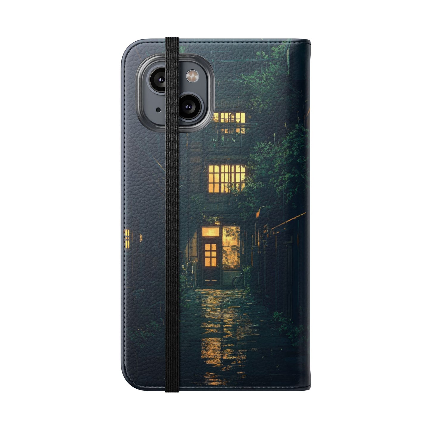 Rainy Alley - Wallet Flip Case