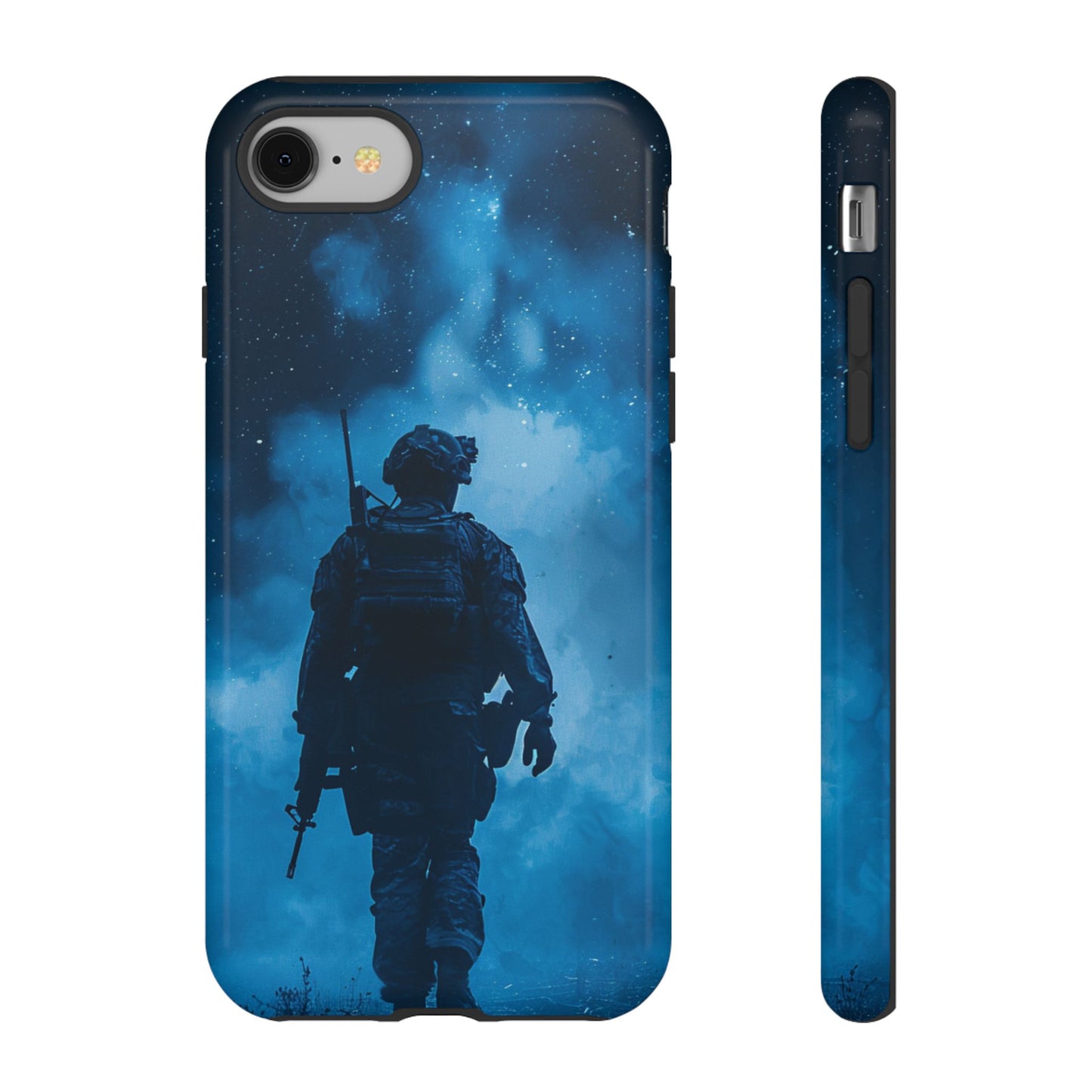 Midnight Sentinel Soldier – Tough iPhone Case