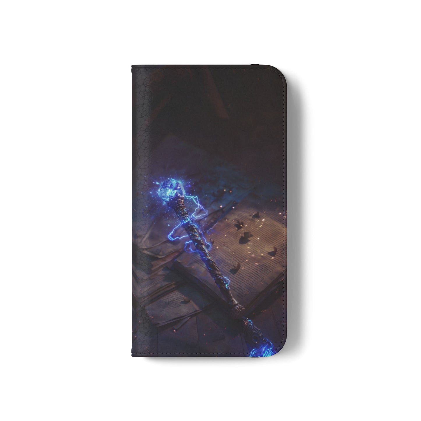 Lightning Staff - Wallet Flip Case
