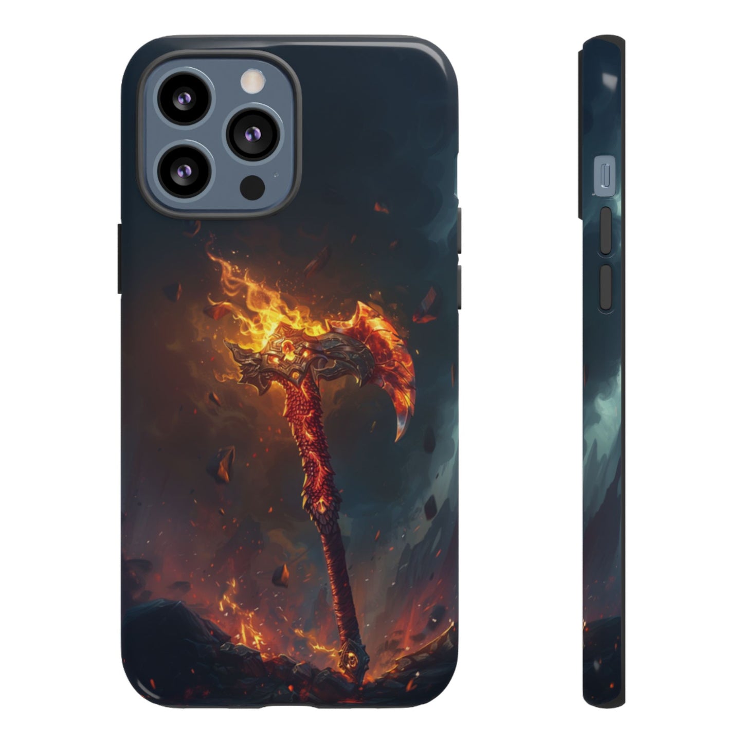 Dragon Fire Axe - Tough iPhone Case