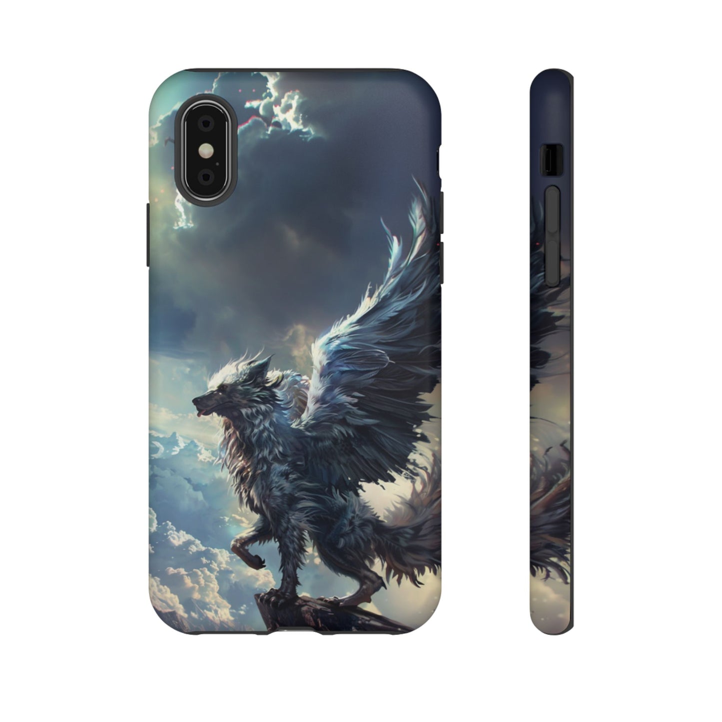 Winged Wolf Protector - iPhone, Google Pixel, Samsung Galaxy