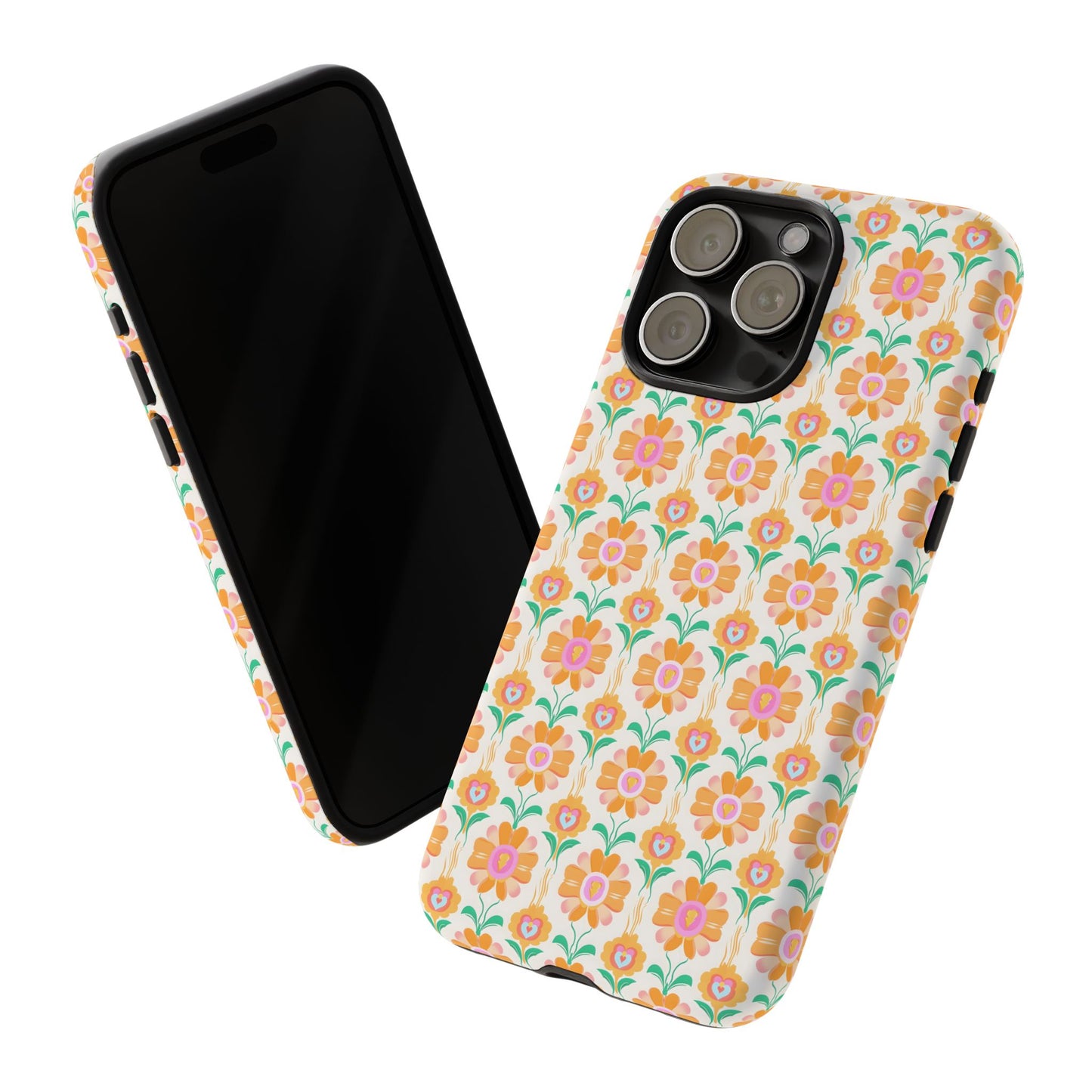 Vintage Floral Harmony Phone Case - iPhone, Google Pixel, Samsung Galaxy