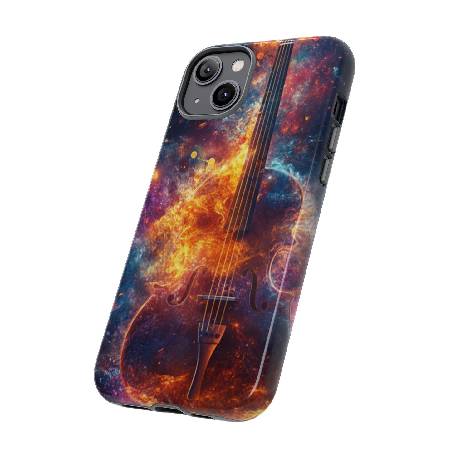 Fiery Violin Galaxy Phone Case – iPhone, Samsung, Google Pixel