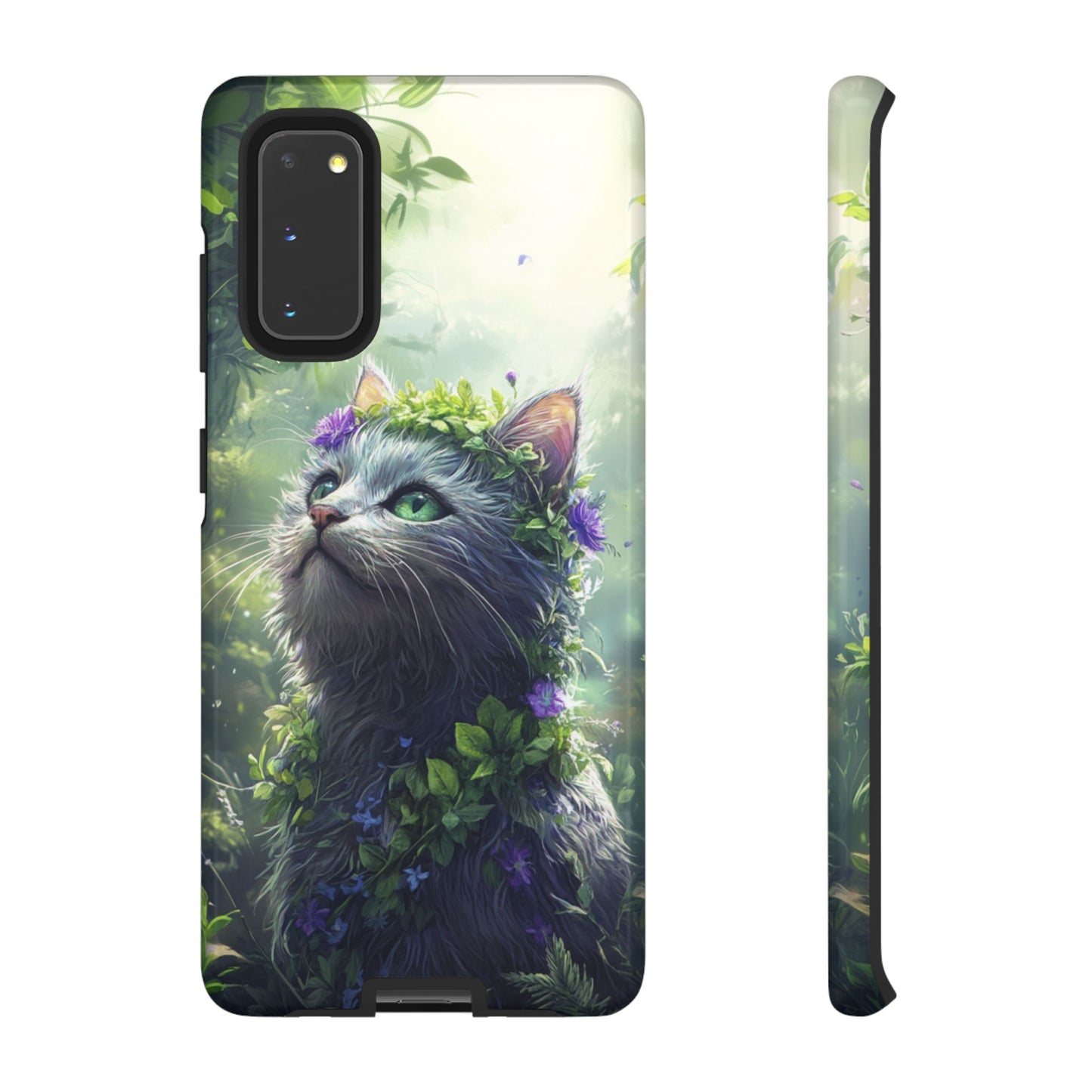 Forest Spirit Cat - Tough Samsung Galaxy Case