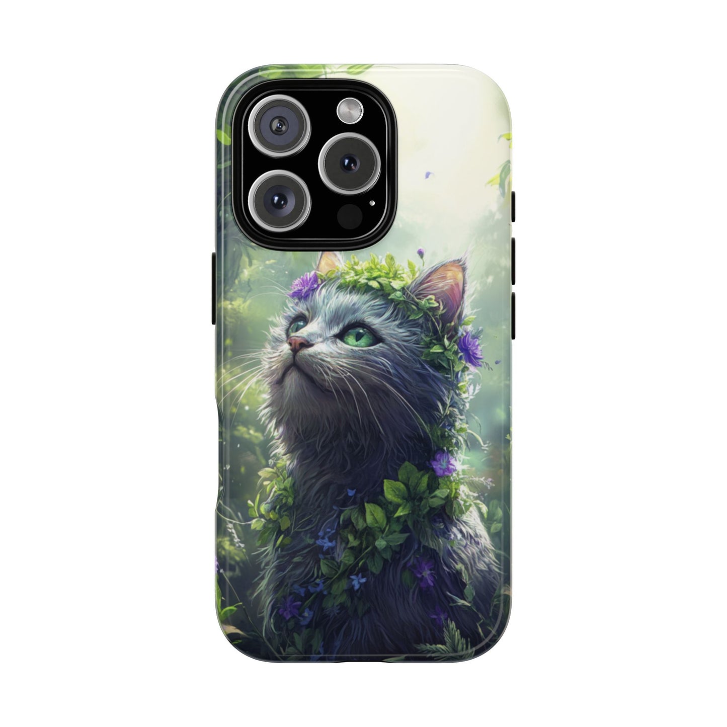 Forest Spirit Cat - Tough iPhone Case