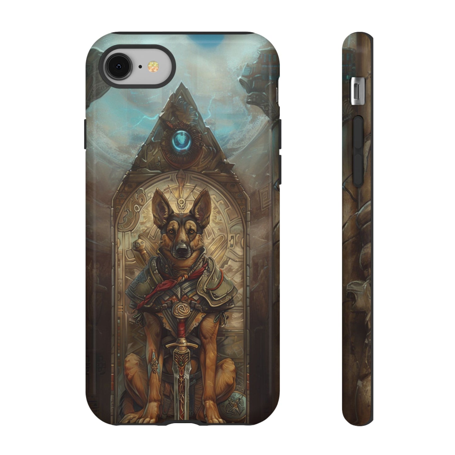 Temple Sentinel Dog – Tough iPhone Case