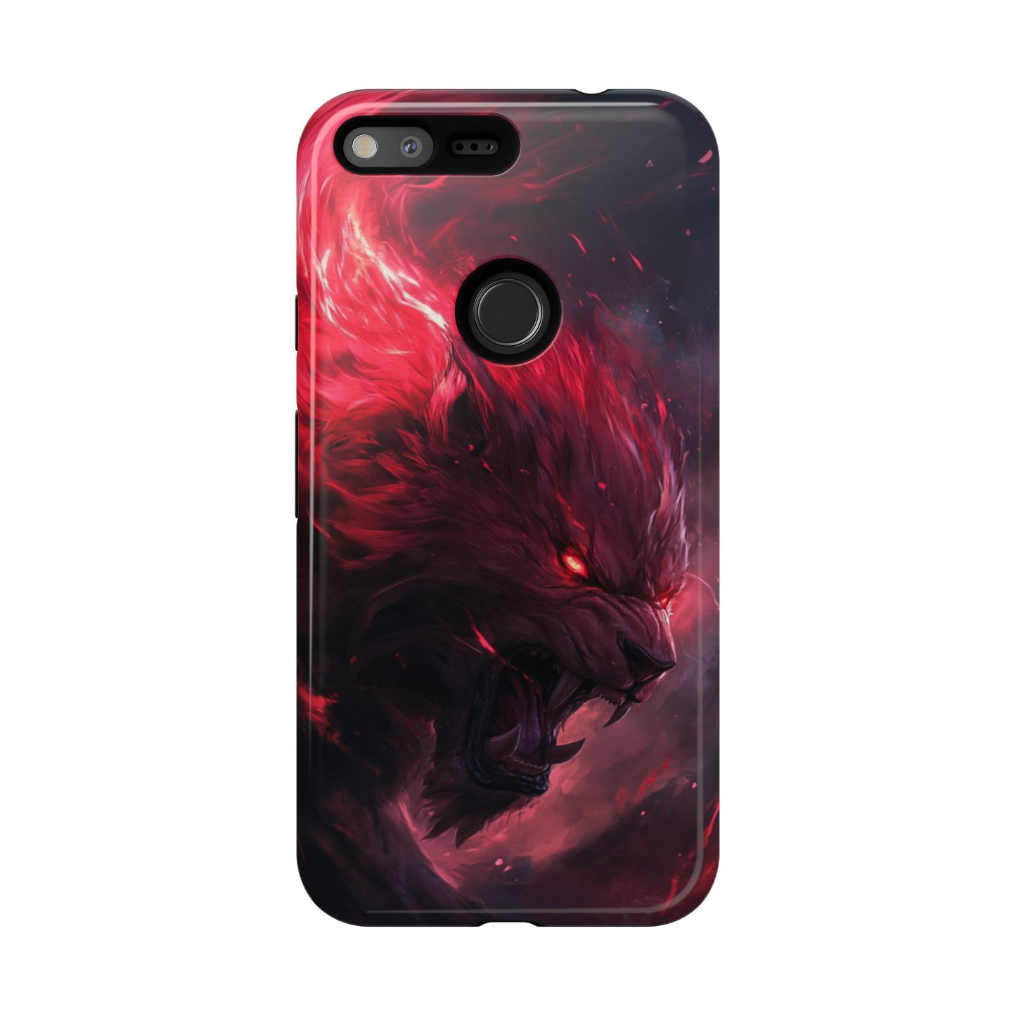 Fiery Wolf Spirit – Tough Google Pixel Case