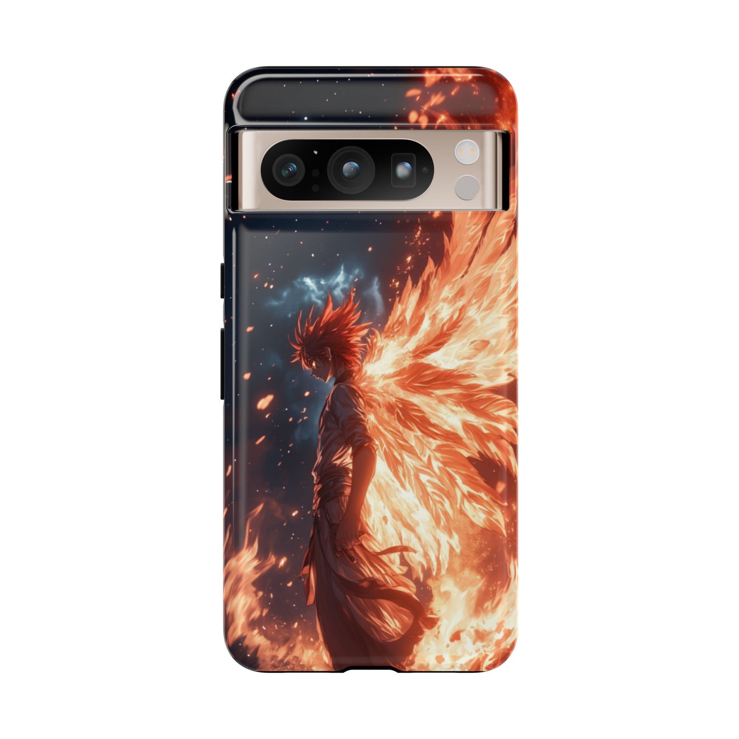 Flaming Guardian Phone Case – iPhone, Samsung, Google Pixel