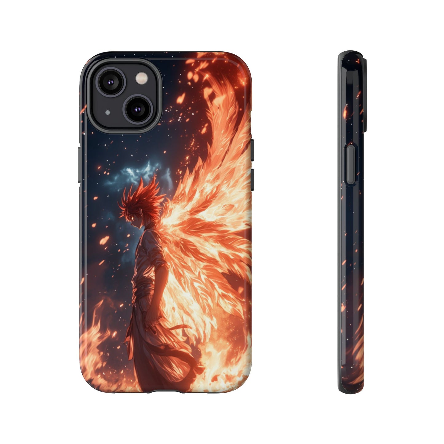 Flaming Guardian Phone Case – iPhone, Samsung, Google Pixel