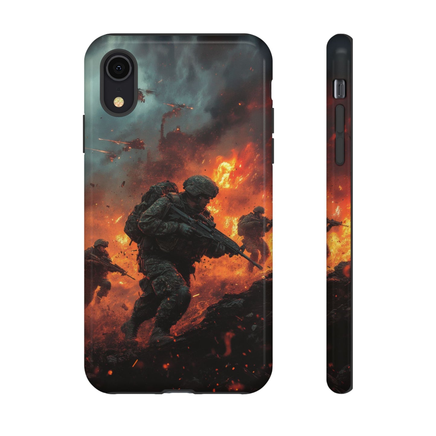 Epic Battlefield Soldier Phone Case - iPhone, Google Pixel, Samsung Galaxy