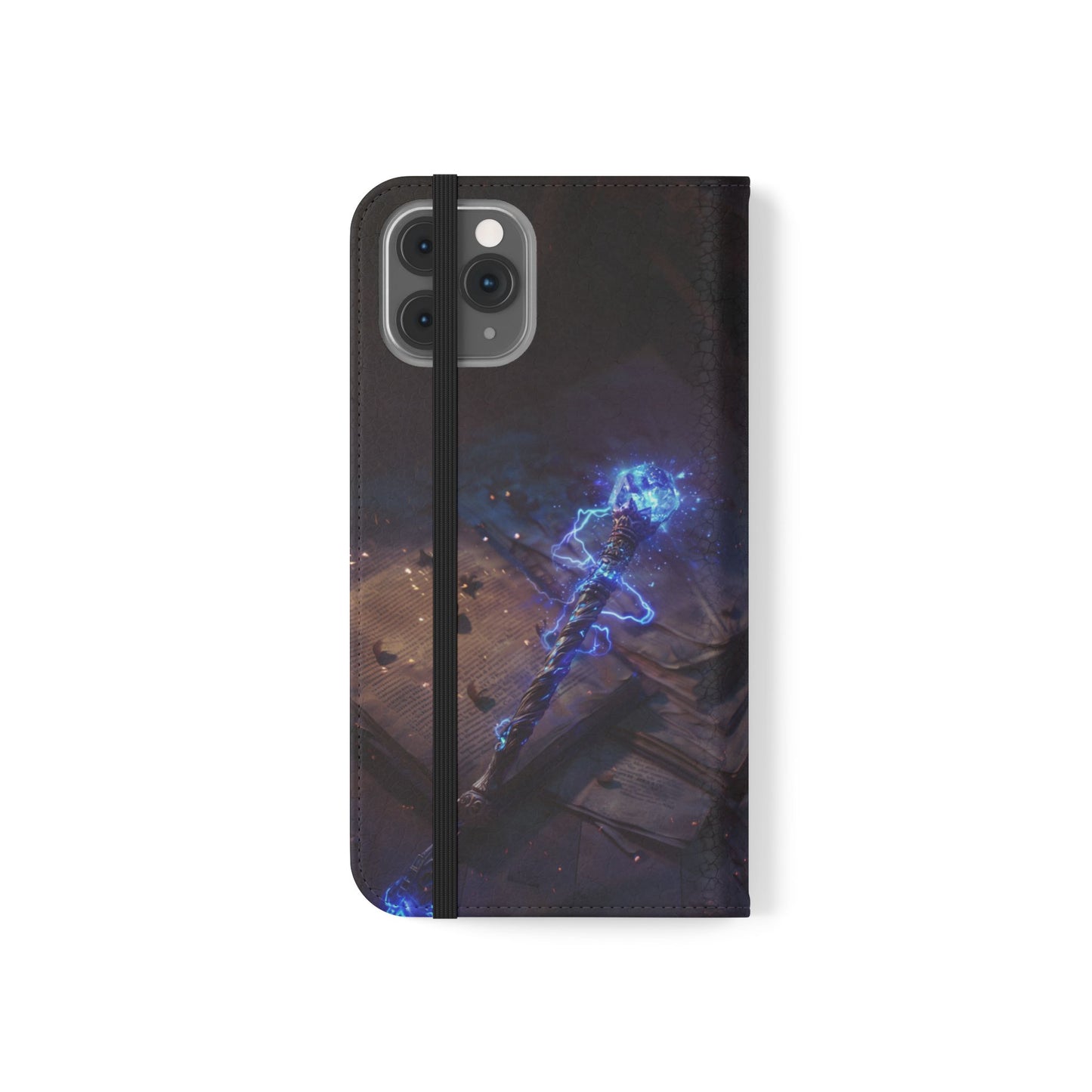 Lightning Staff - Wallet Flip Case