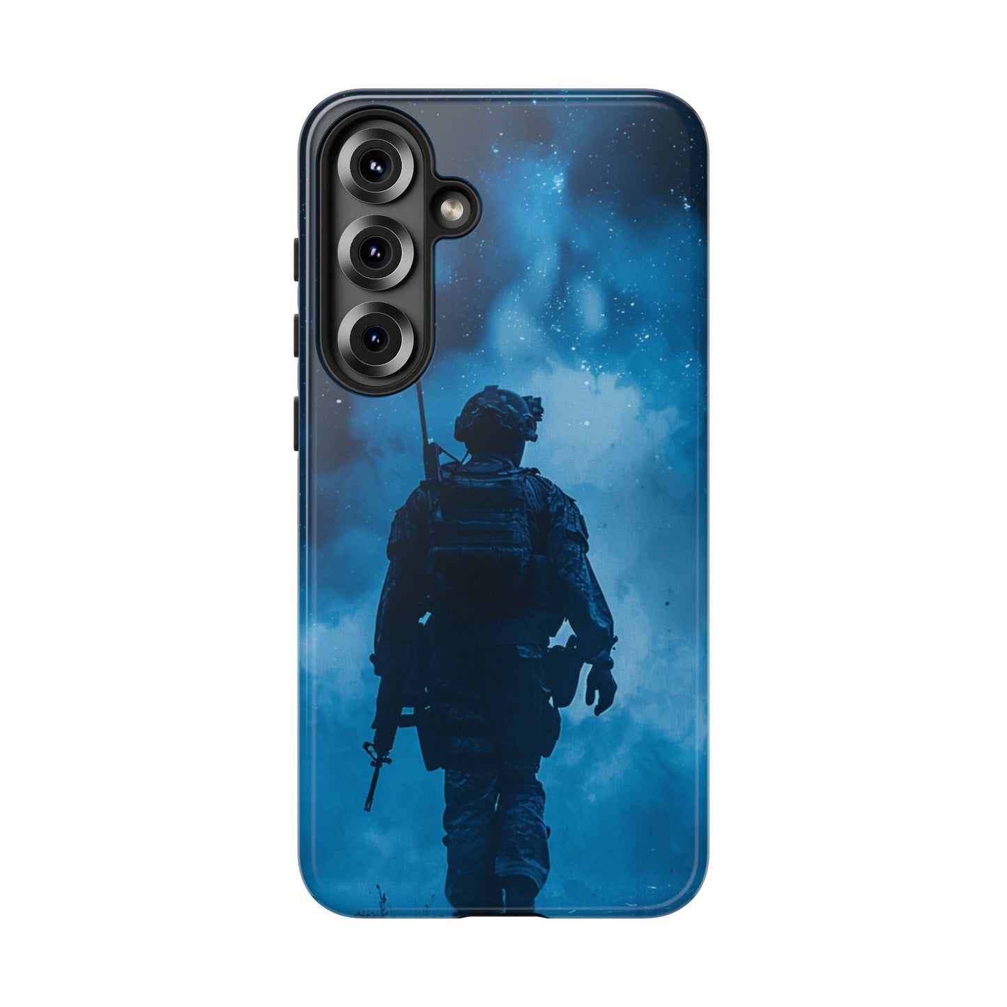 Midnight Sentinel Soldier – Tough Samsung Galaxy Case