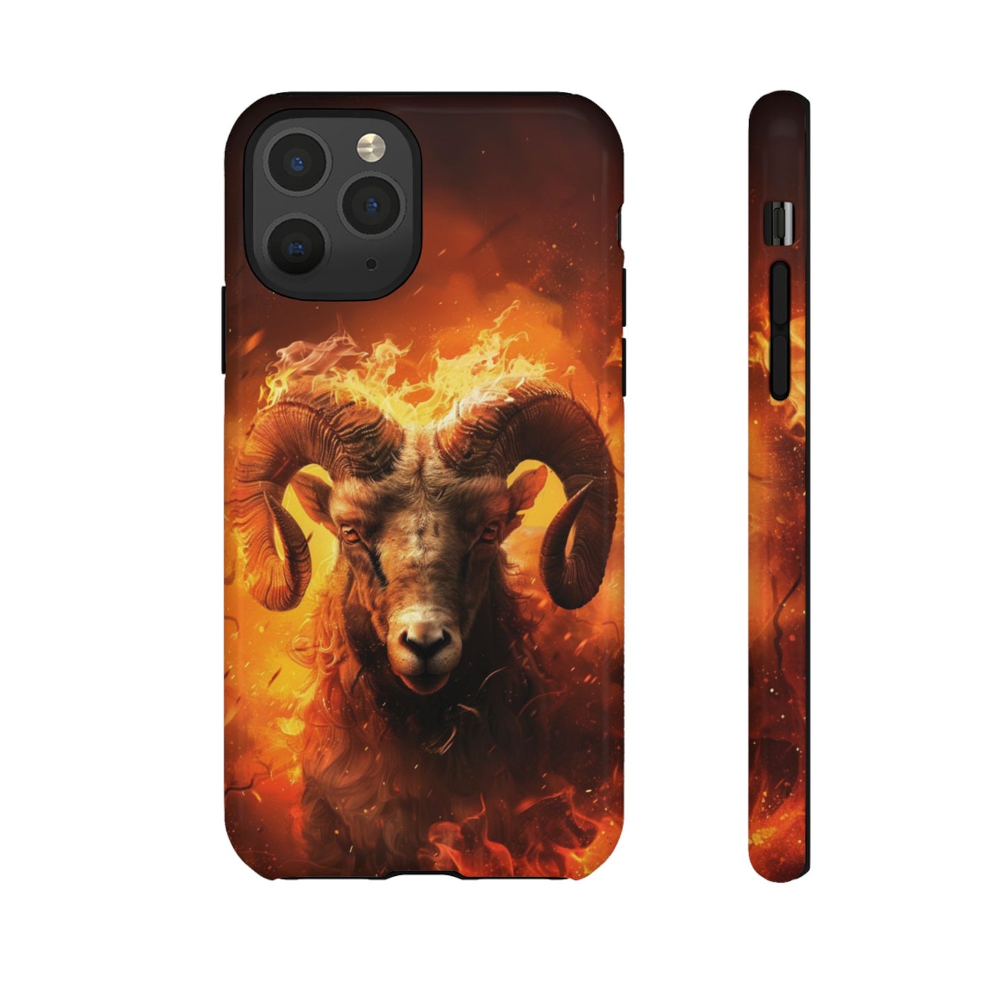 Aries Fire Ram - Tough iPhone Case