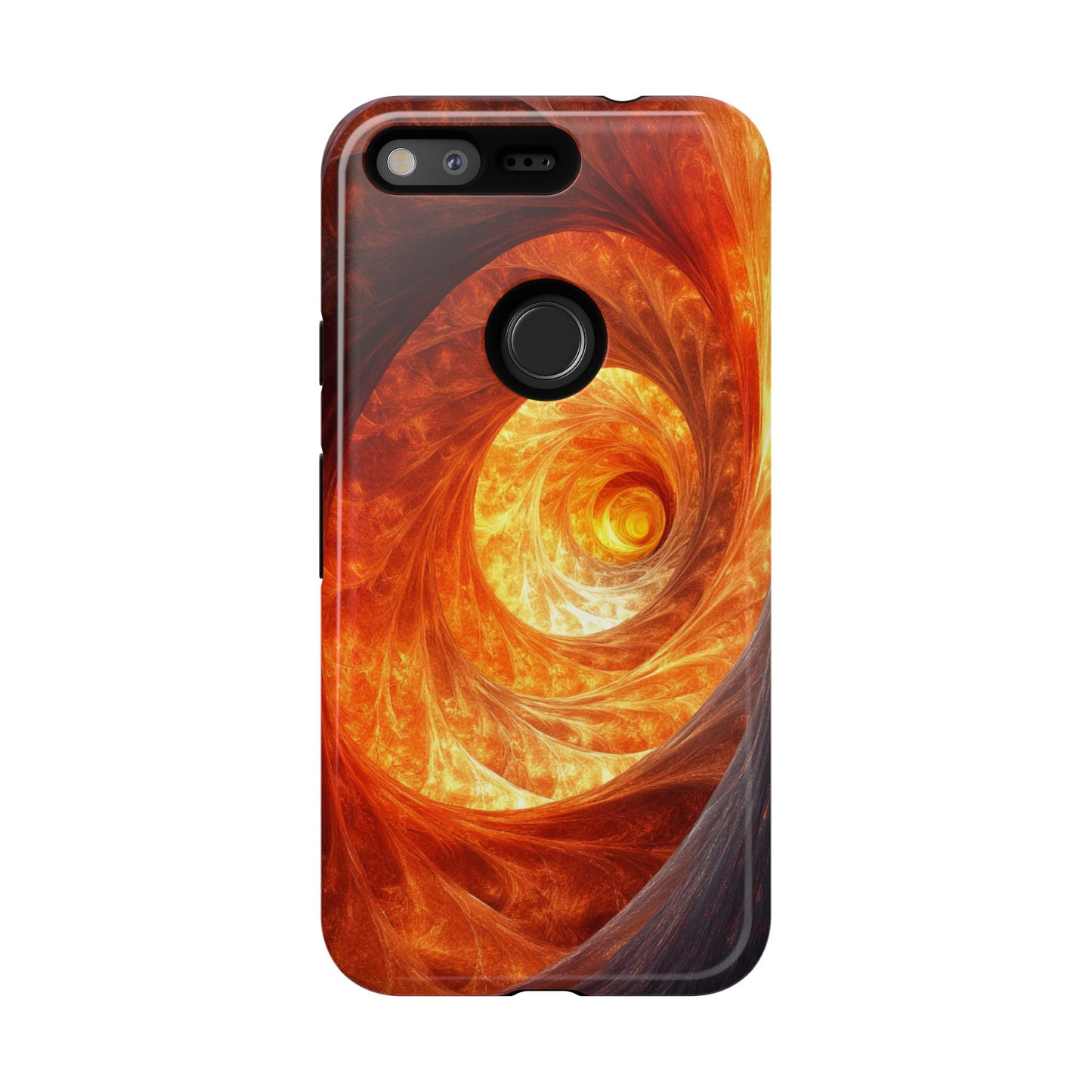 Fire Spiral - Tough Google Pixel Case