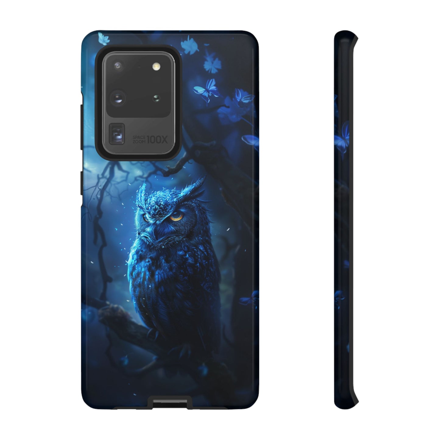 Azure Nocturne Owl – Tough Samsung Galaxy Case