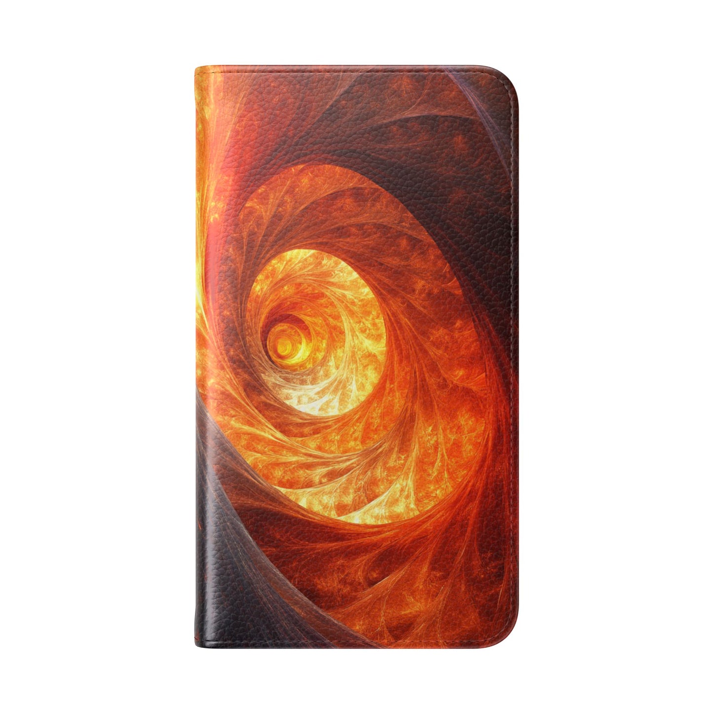 Fire Spiral - Wallet Flip Case