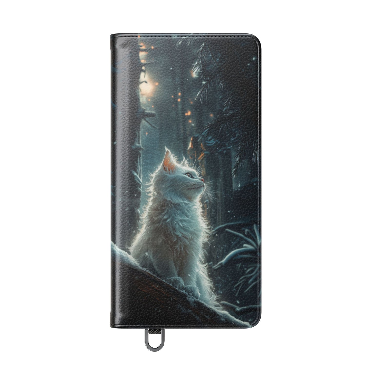 Winter Spirit Cat - Wallet Flip Case