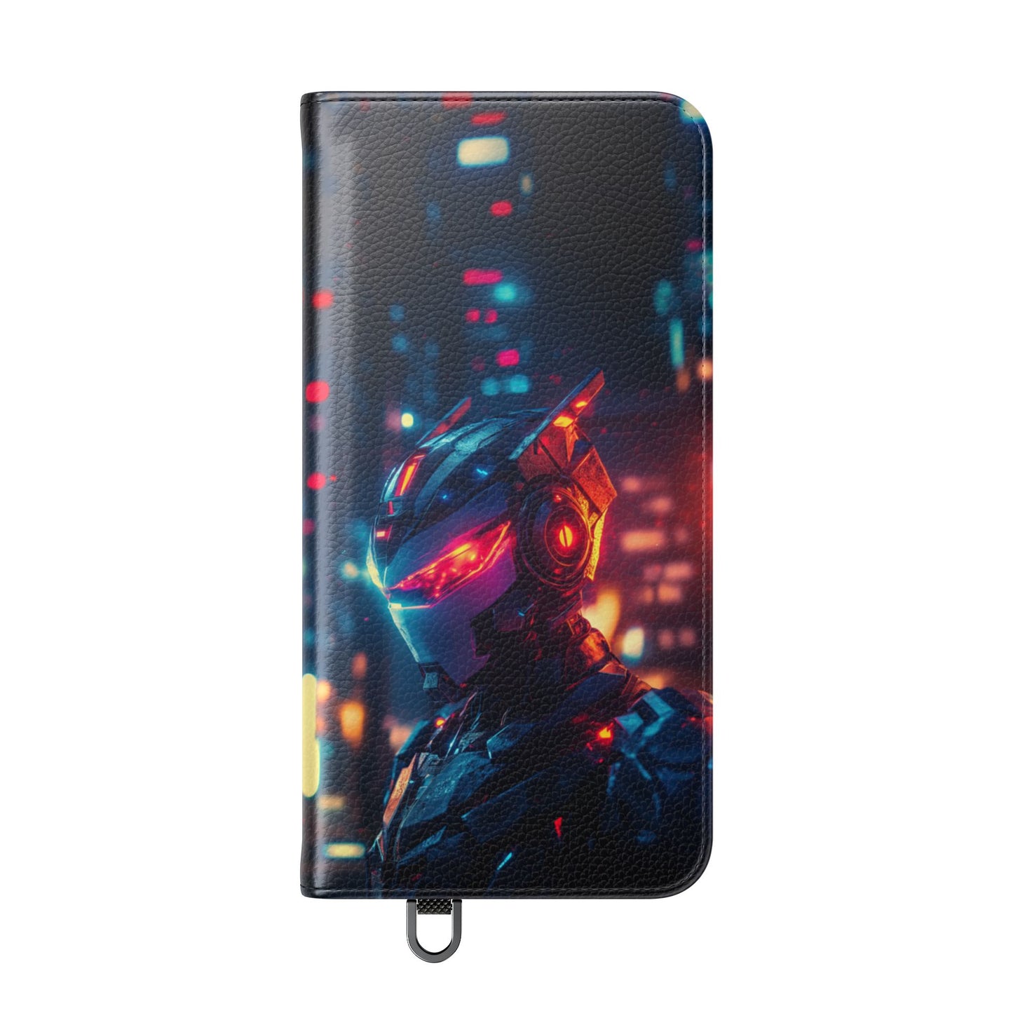Neon Cyborg - Wallet Flip Case