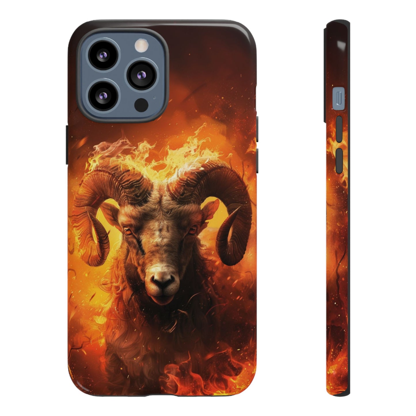 Aries Fire Ram - Tough iPhone Case