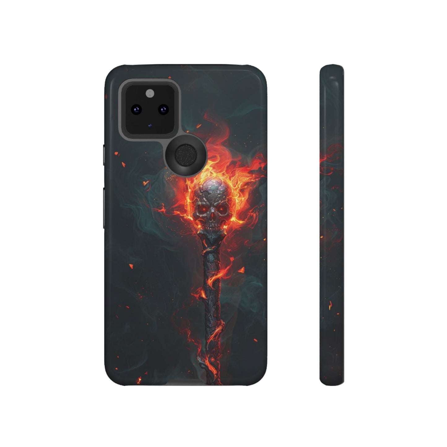 Inferno Skull Staff - Tough Google Pixel Case