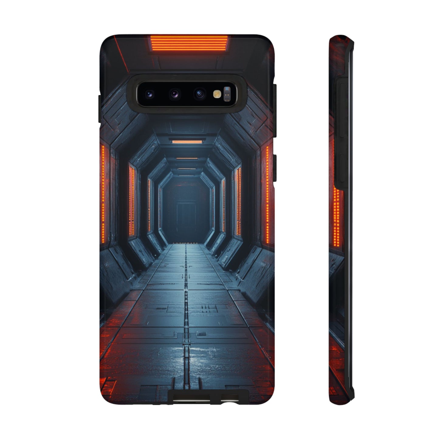 Red Alert Corridor – Tough Samsung Galaxy Case