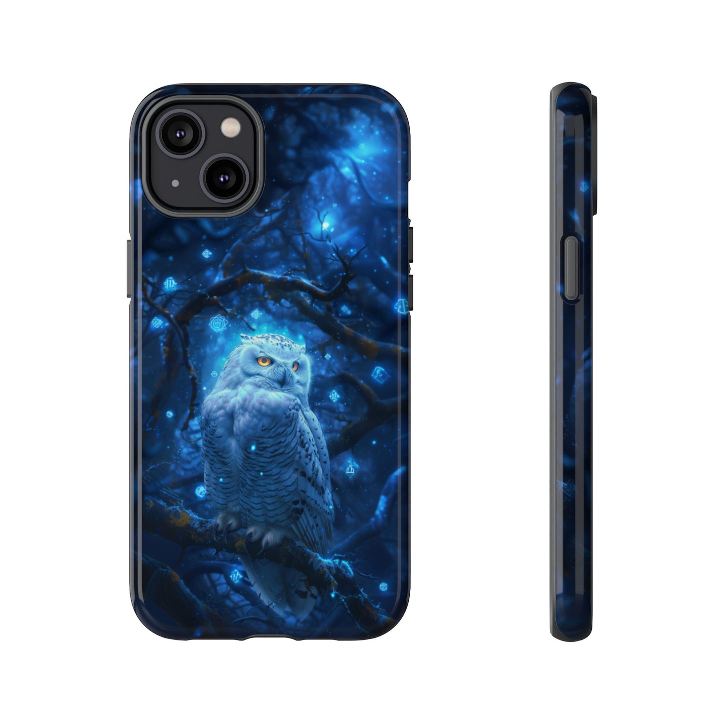 Luminous Rune Owl – Tough iPhone Case