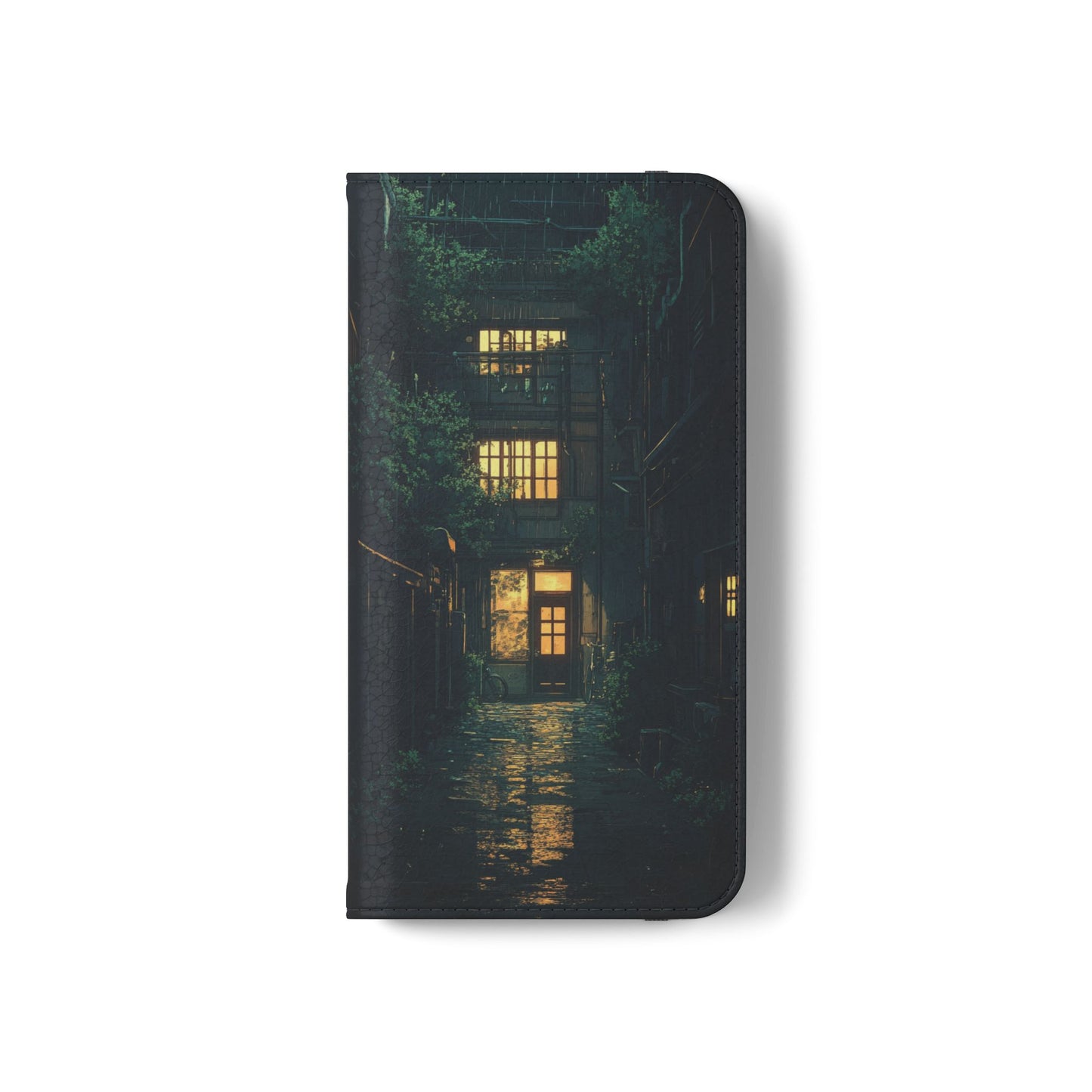 Rainy Alley - Wallet Flip Case