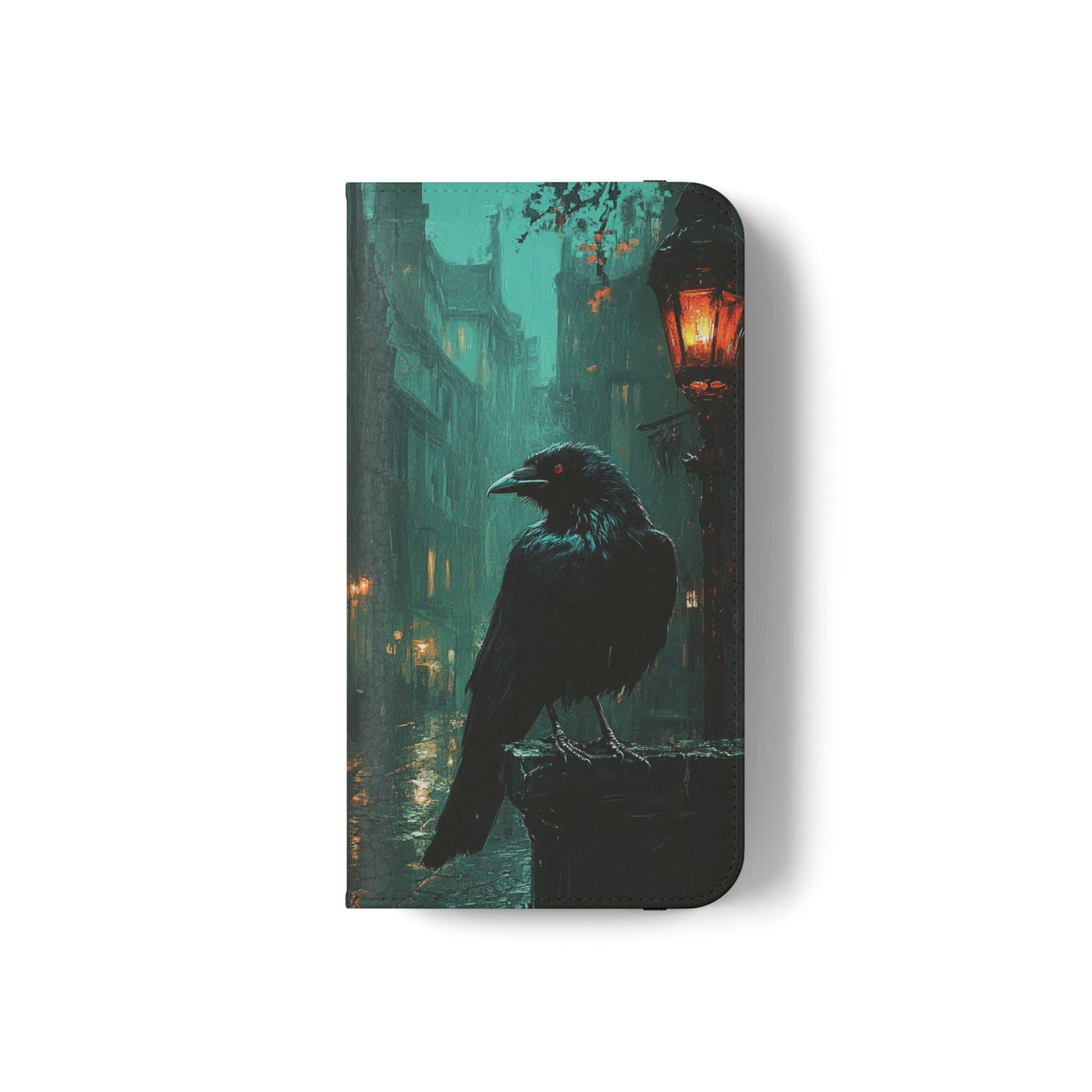 Victorian Raven - Wallet Flip Case