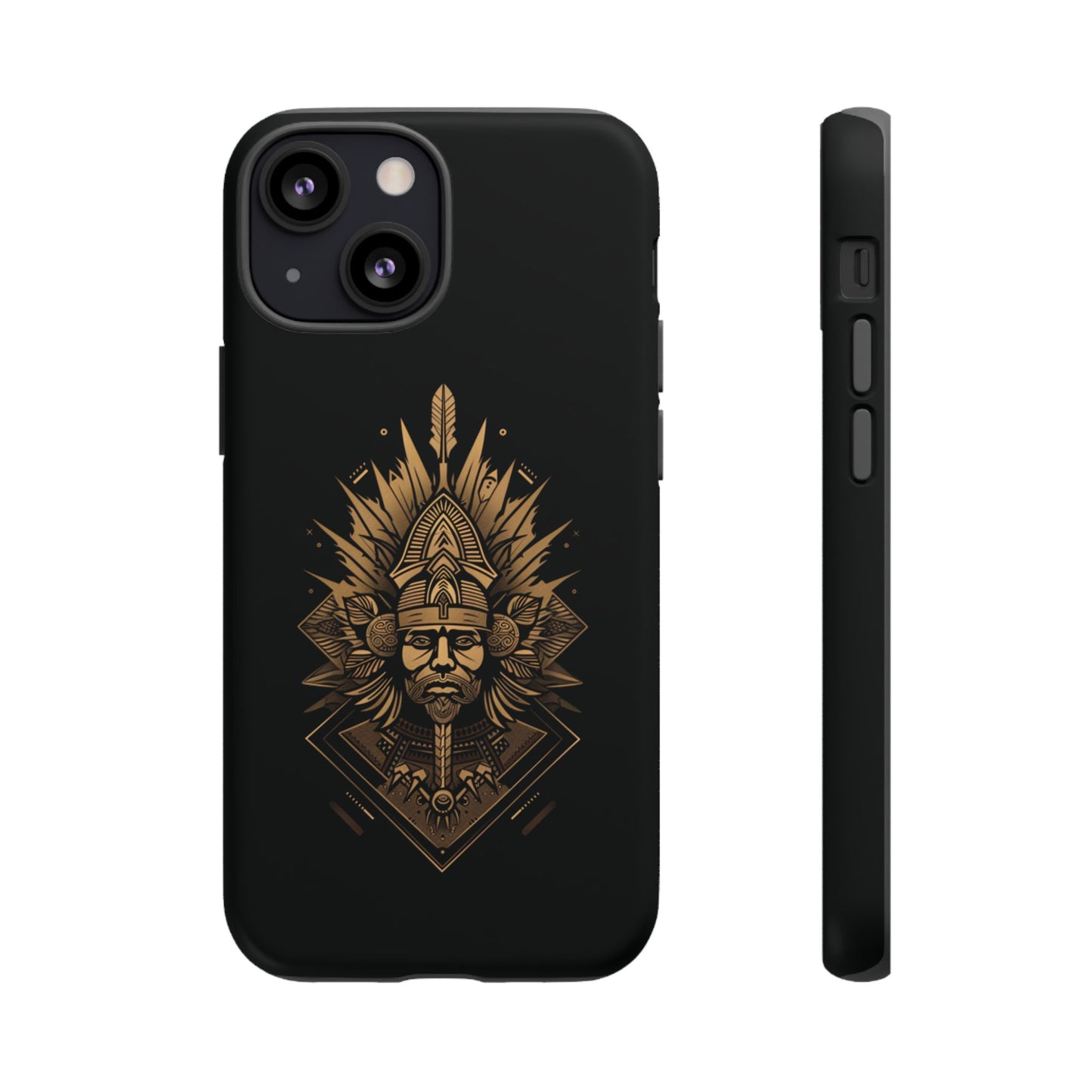Golden Warrior Guardian - iPhone, Google Pixel, Samsung Galaxy