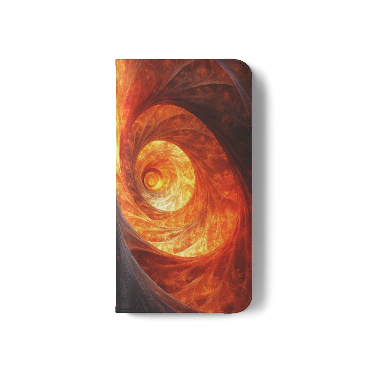 Fire Spiral - Wallet Flip Case